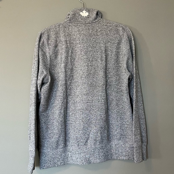 Roots Salt & Pepper Polo Sweatshirt - Size Large - Picture 2 of 2